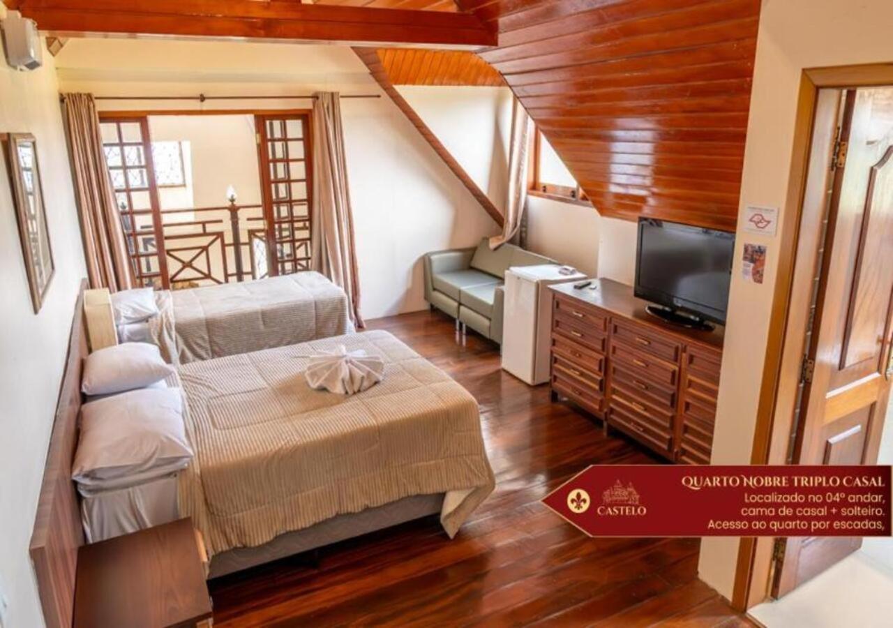 Hotel Castelo Nacional Inn Campos do Jordão Buitenkant foto